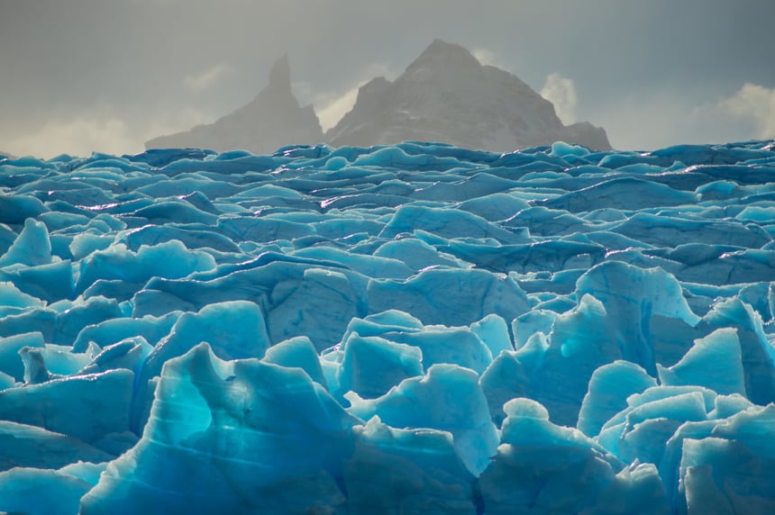 Grey Glacier in Patagonia