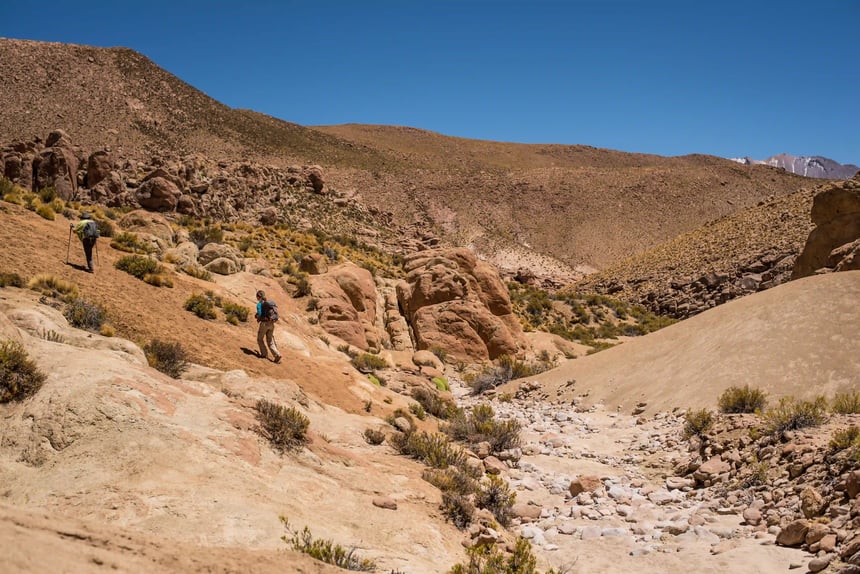 Atacama Desert hikers