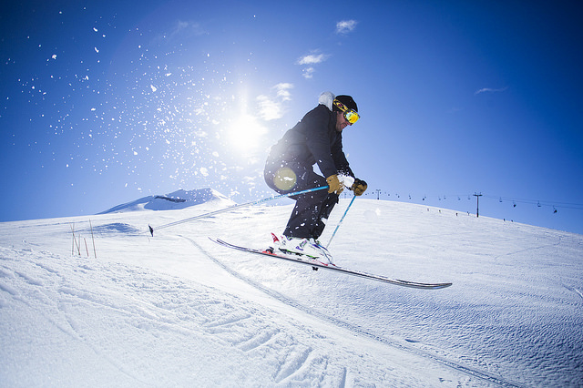 Skiing in Chile