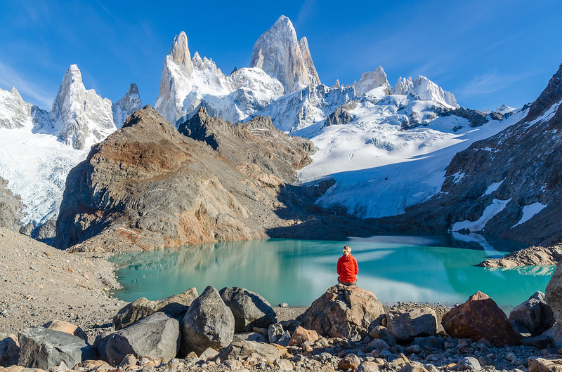 Laguna de Los Tres, Mt. Fitzroy, Argentina