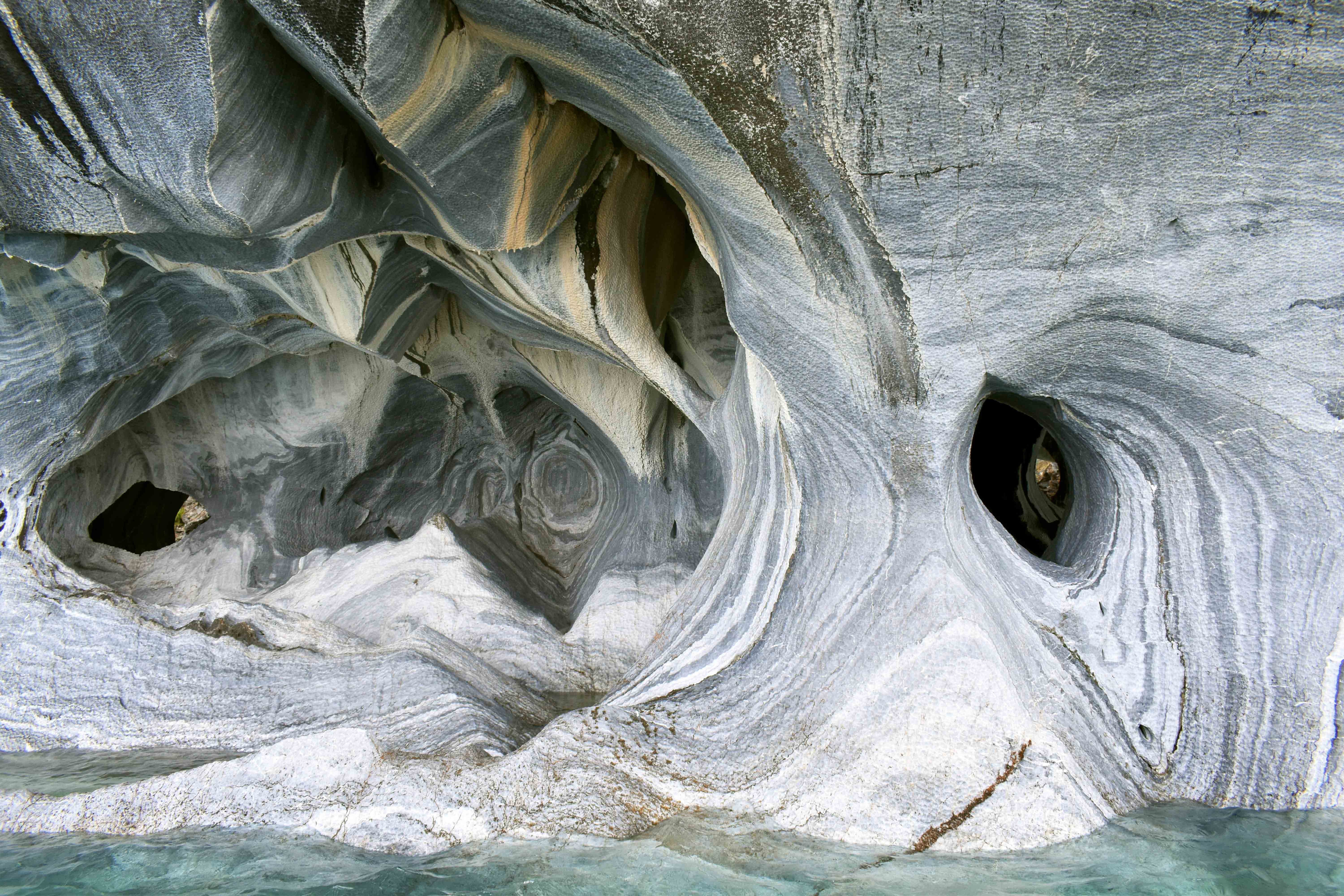 Marble Caves shapes