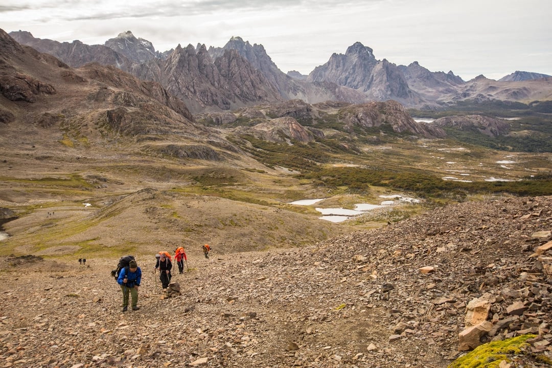 Hiking in Navarino Island