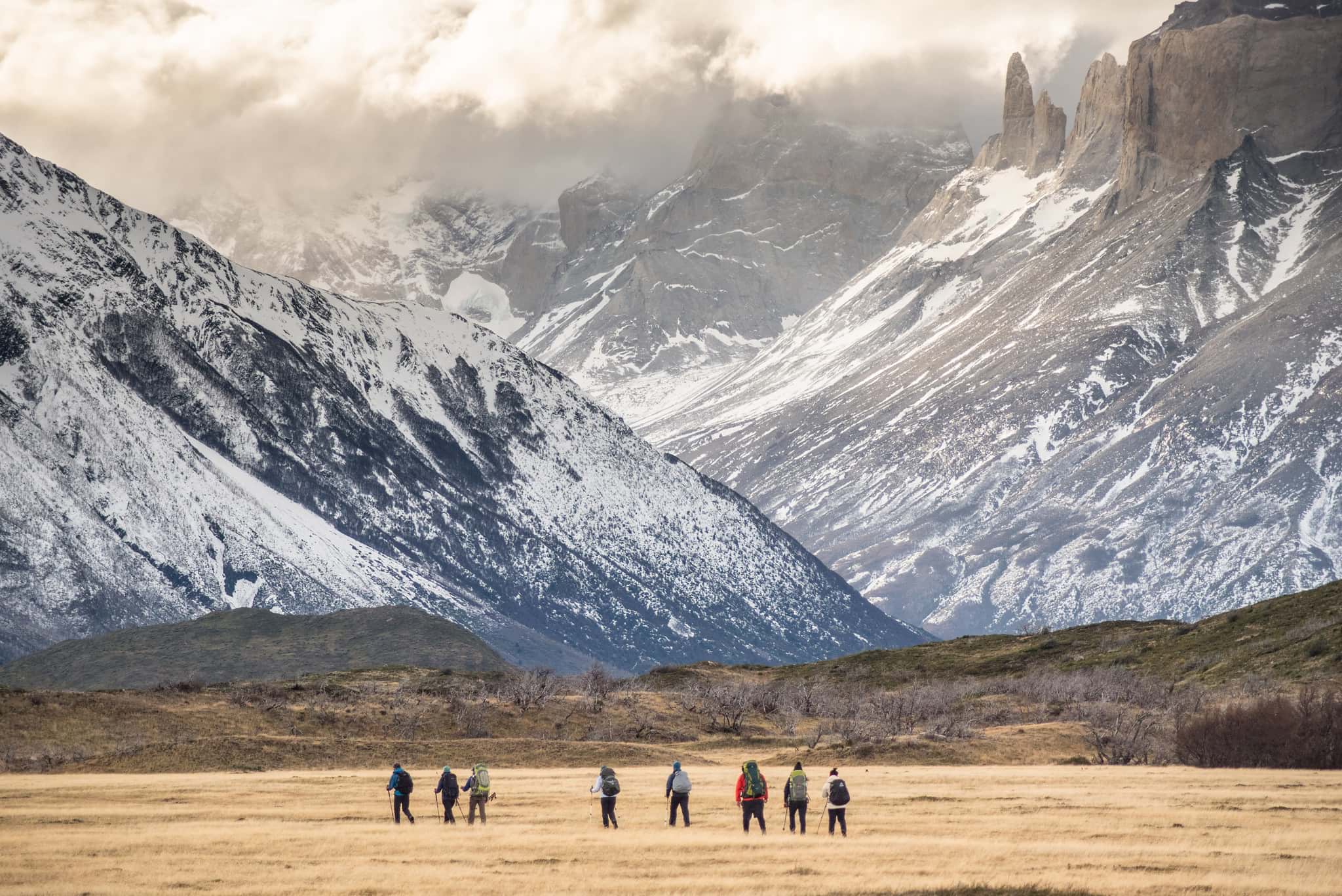 Hiking to French Valley in Torres del Paine