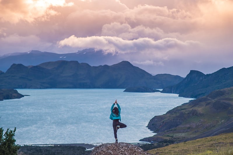 yoga in patagonia