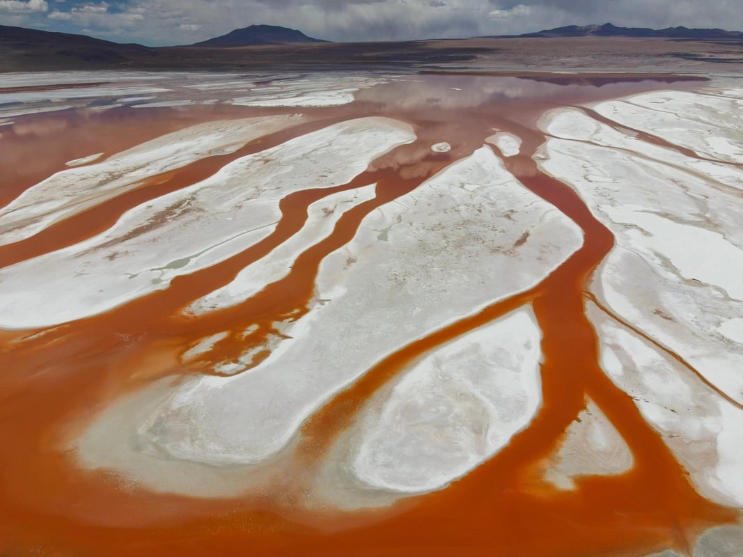 Laguna Colorada in Bolivia