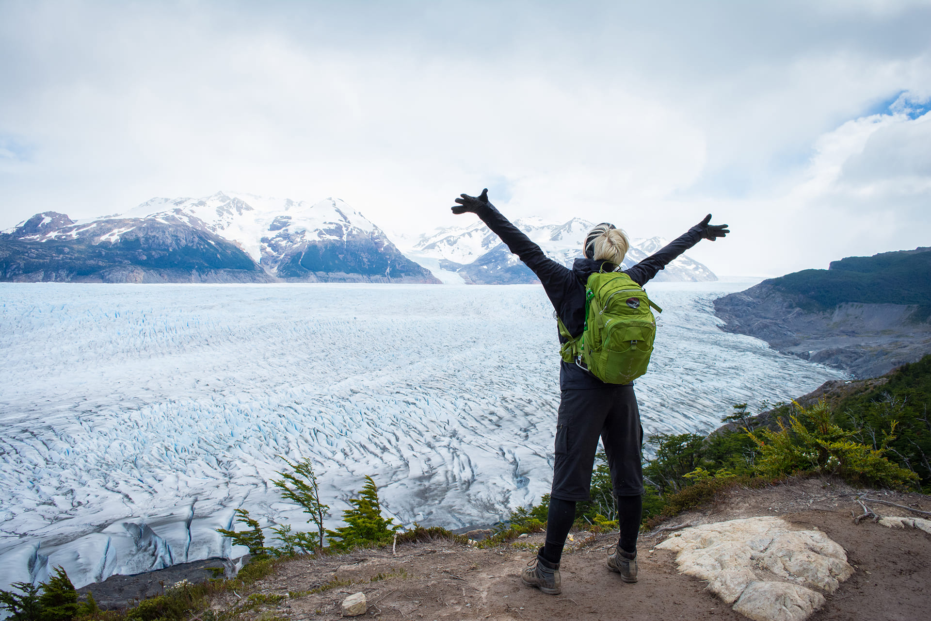 Grey Glacier on the O Trek