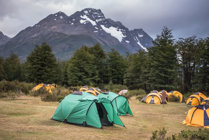PAT017 _ Torres del Paine _ Refugio Dickson Campsite