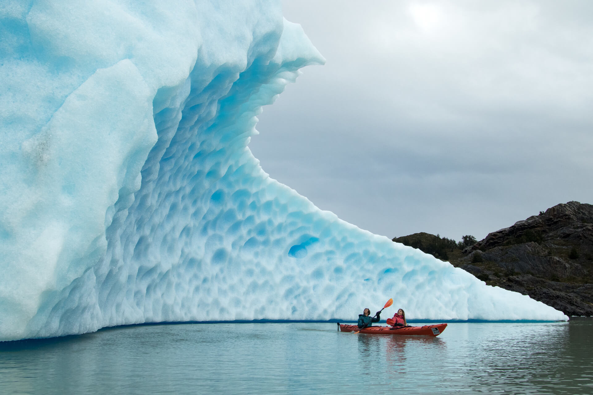 Kayak Grey Glacier