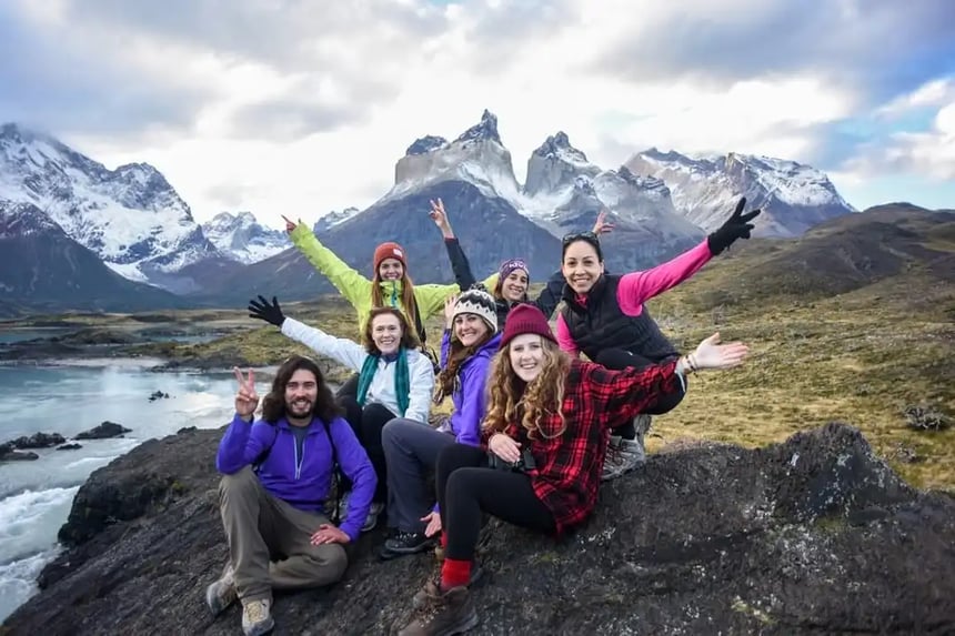 Group picture Torres el Paine