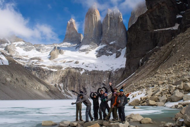 Hiking the Towers Base in Torres del Paine - Webp
