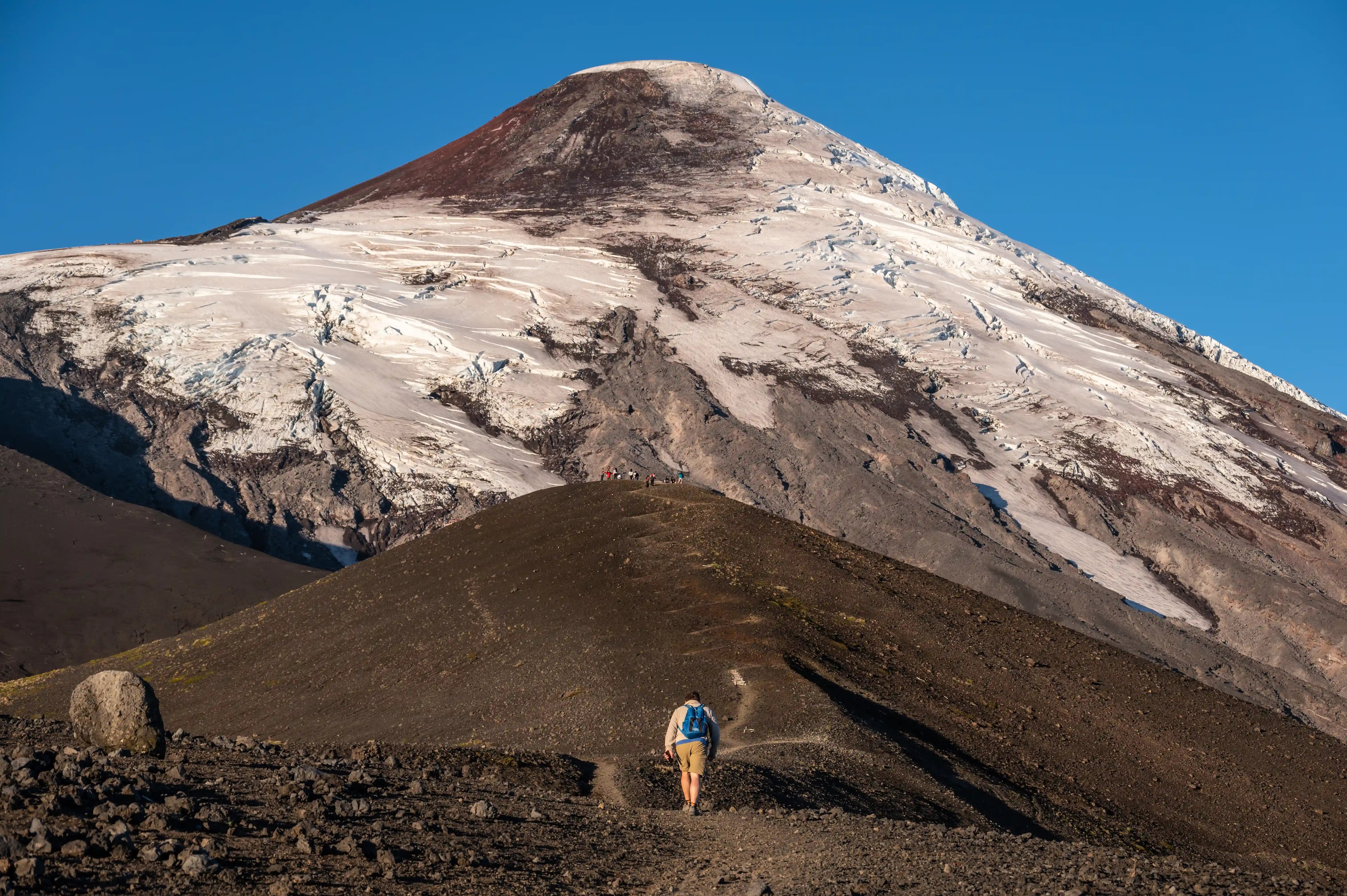 Hiking to the Osorno volcano