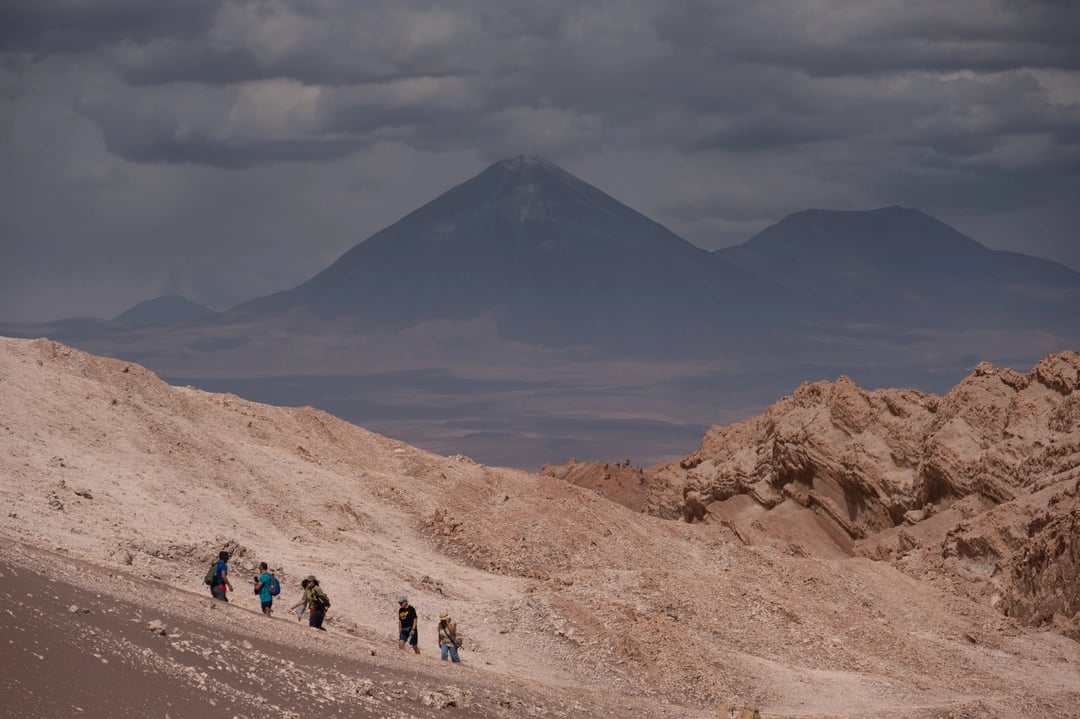 Moon Vallkey in Chile's Atacama desert