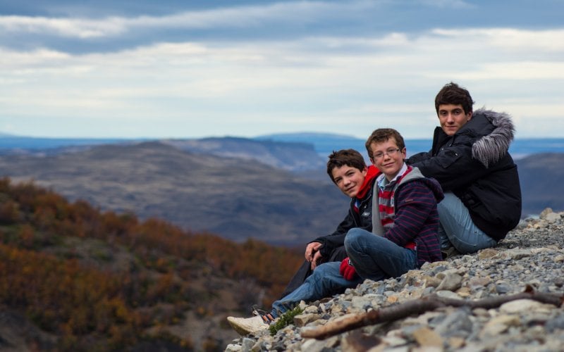 Patagonia travel with kids