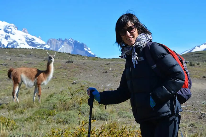 Paz Bascuñan and Guanaco - Webp