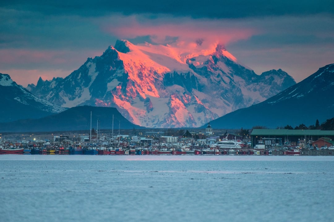 Puerto Natales in Chile