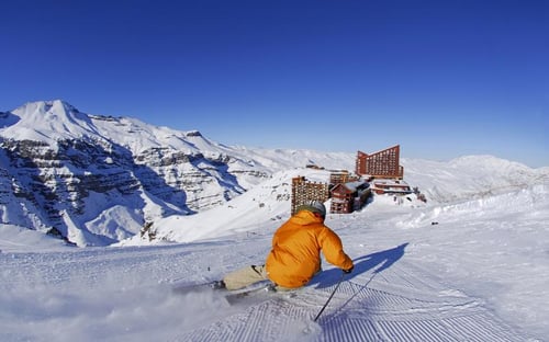 esquí valle nevado