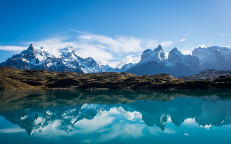 Pehoe Lake in Torres del Paine