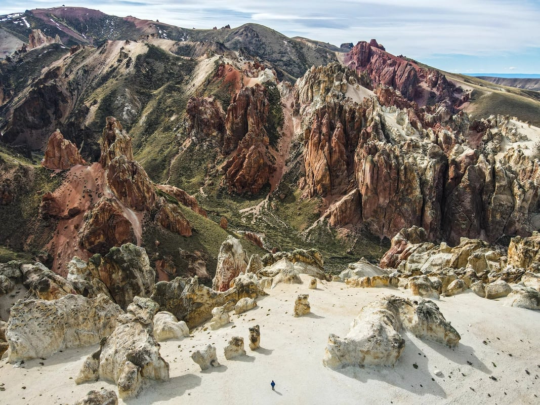Valle Lunar in Patagonia National Park, Jeinimeni area