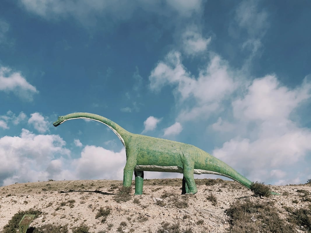 Dinosaur in Patagonia