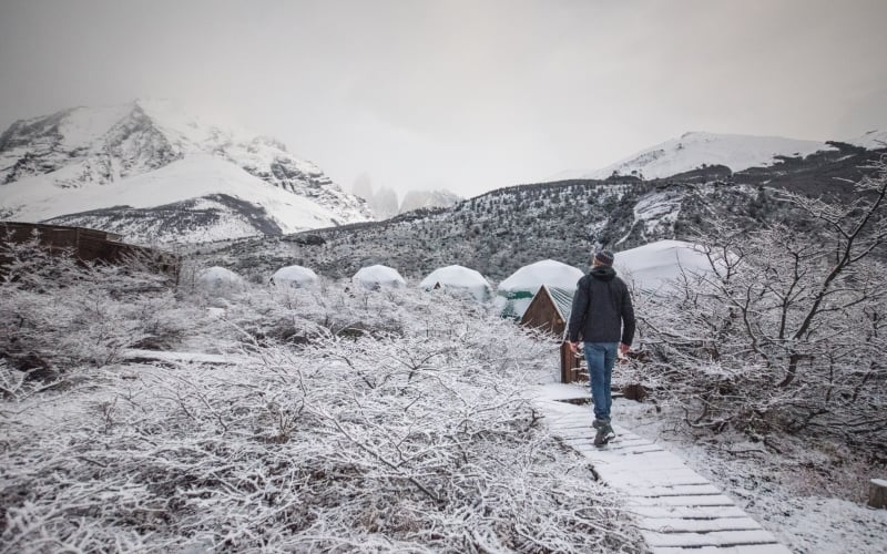 EcoCamp in Winter