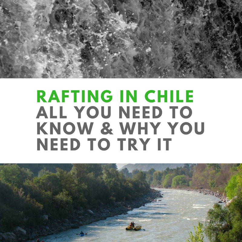 White water rafting chile