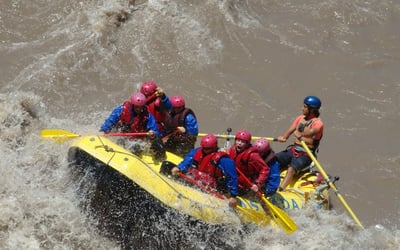 Rafting in Chile