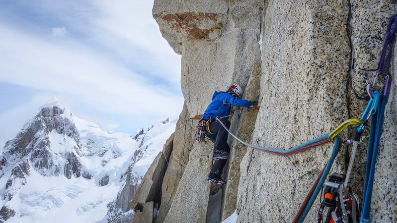 rock-climbing