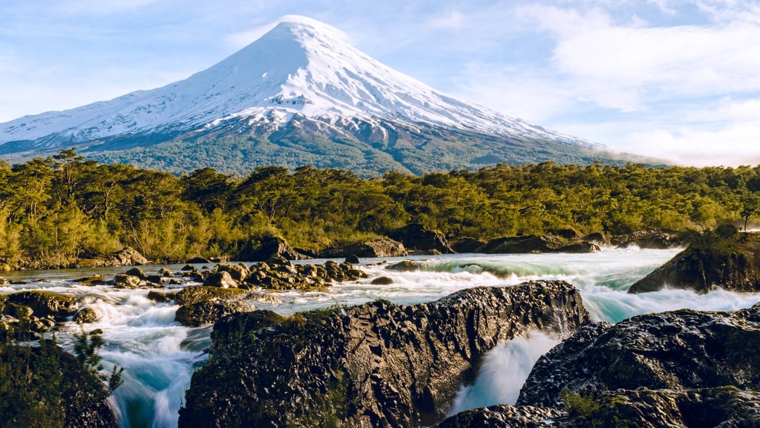 Petrohué Waterfall