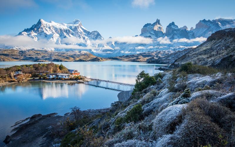 winter in torres del paine