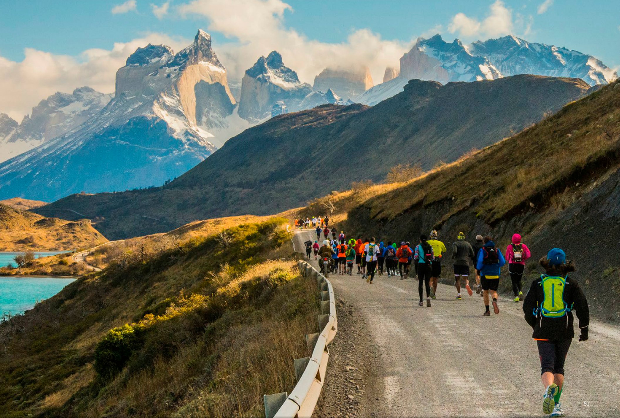 marathon in Torres del Paine