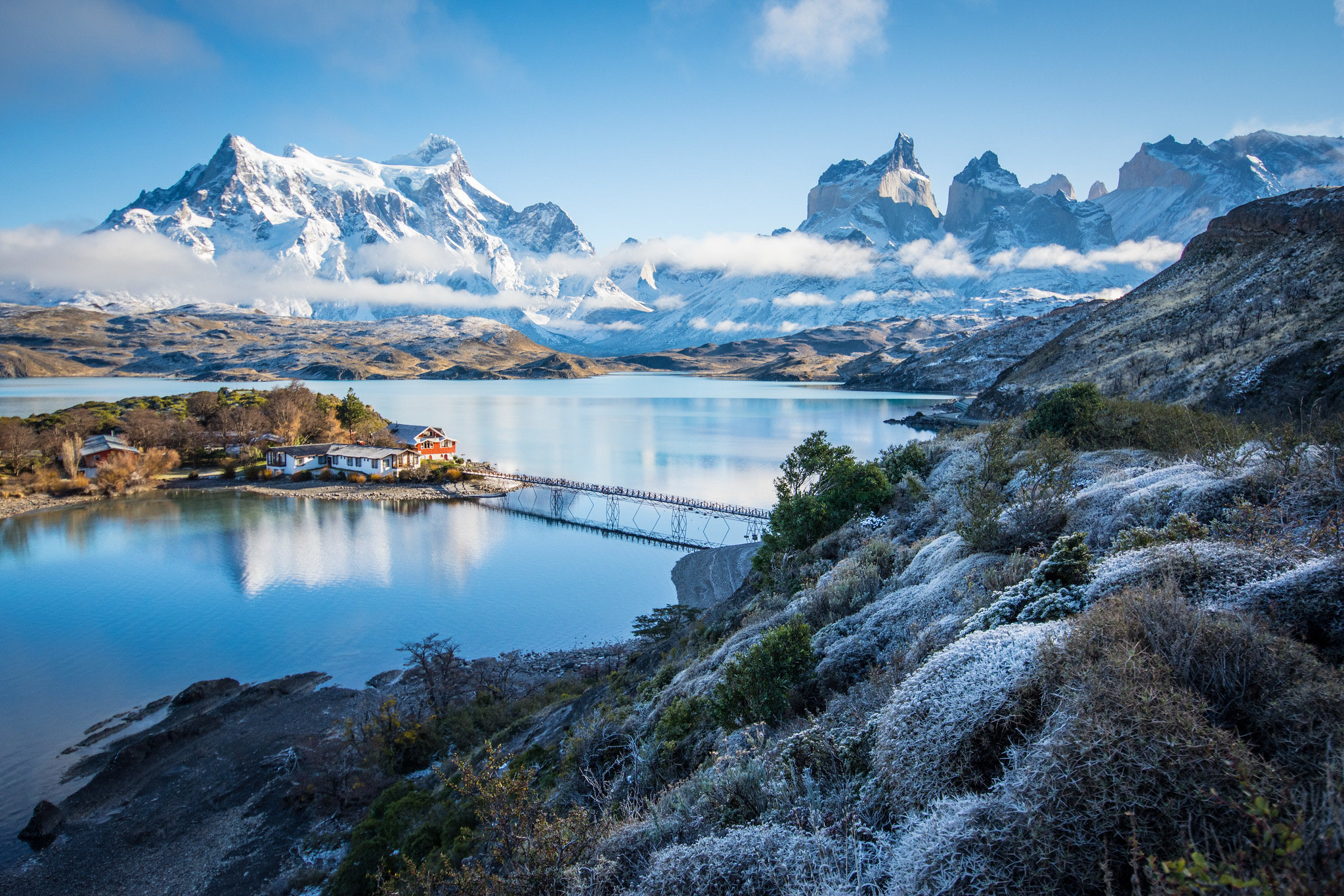Torres del Paine 6 Day W Trek Winter - Cascada Expediciones