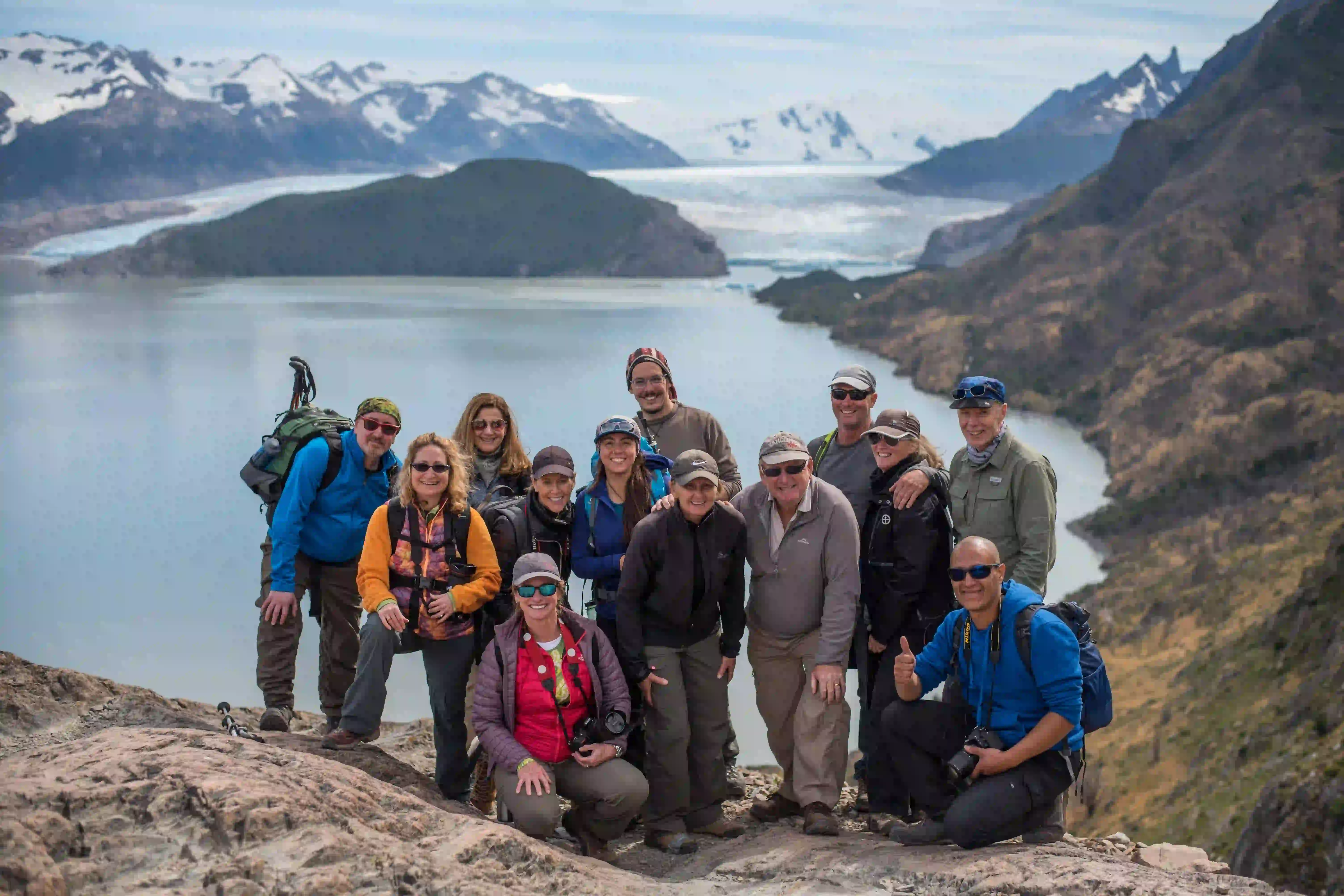 Grey Glacier Hiking - Group Picture