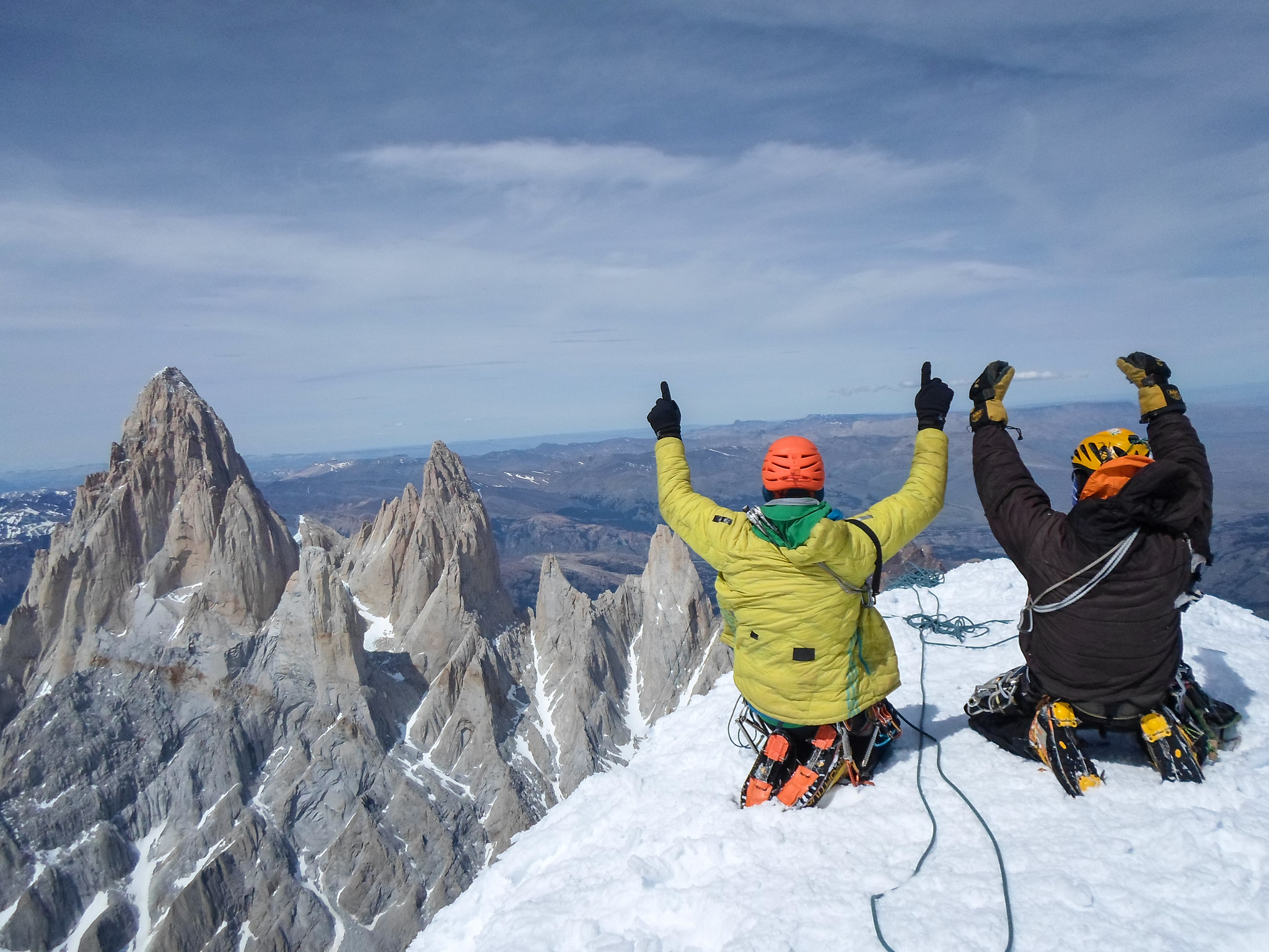 Climbing Mt Fitzroy