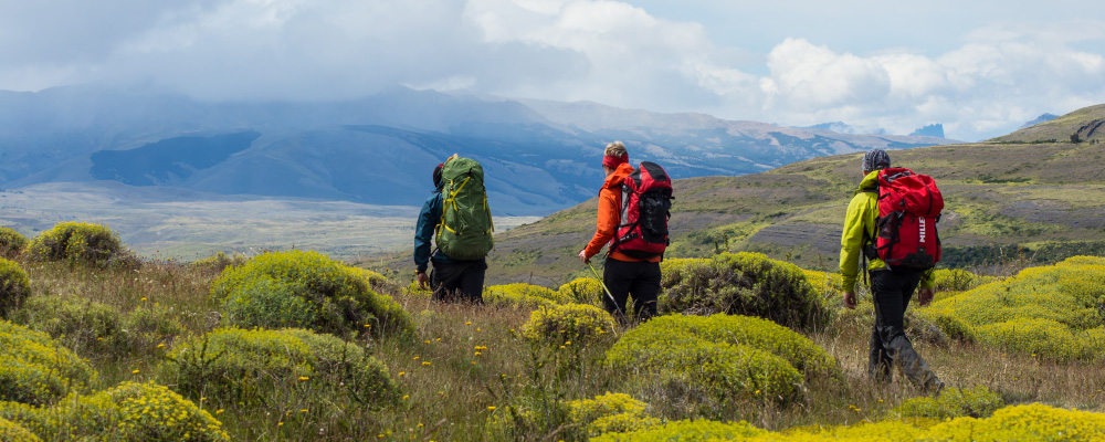 Hiking in Chilean Patagonia