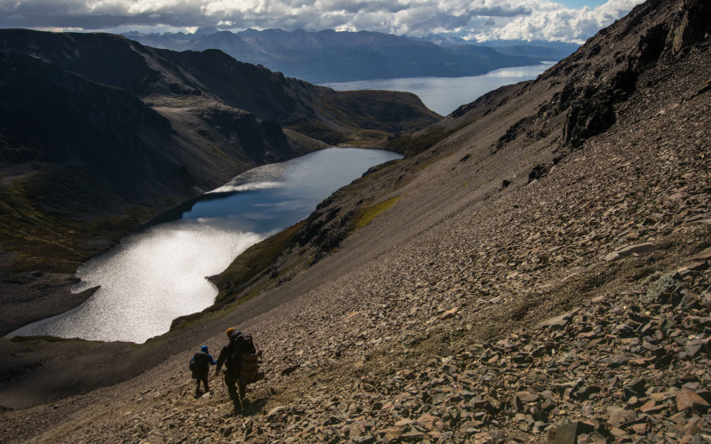 Virginia Pass Dientes de Navarino Trail  