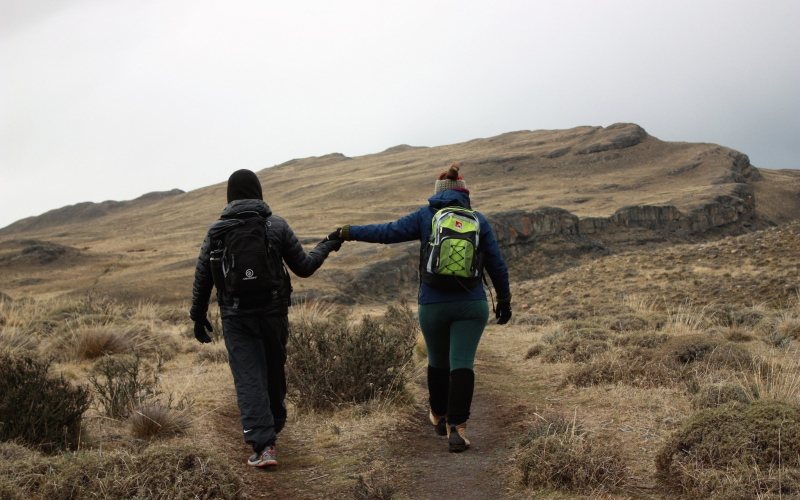 Couple in Patagonia