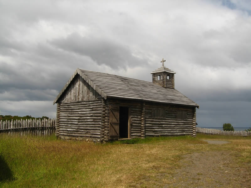 Fuerte Bulnes in Patagonia