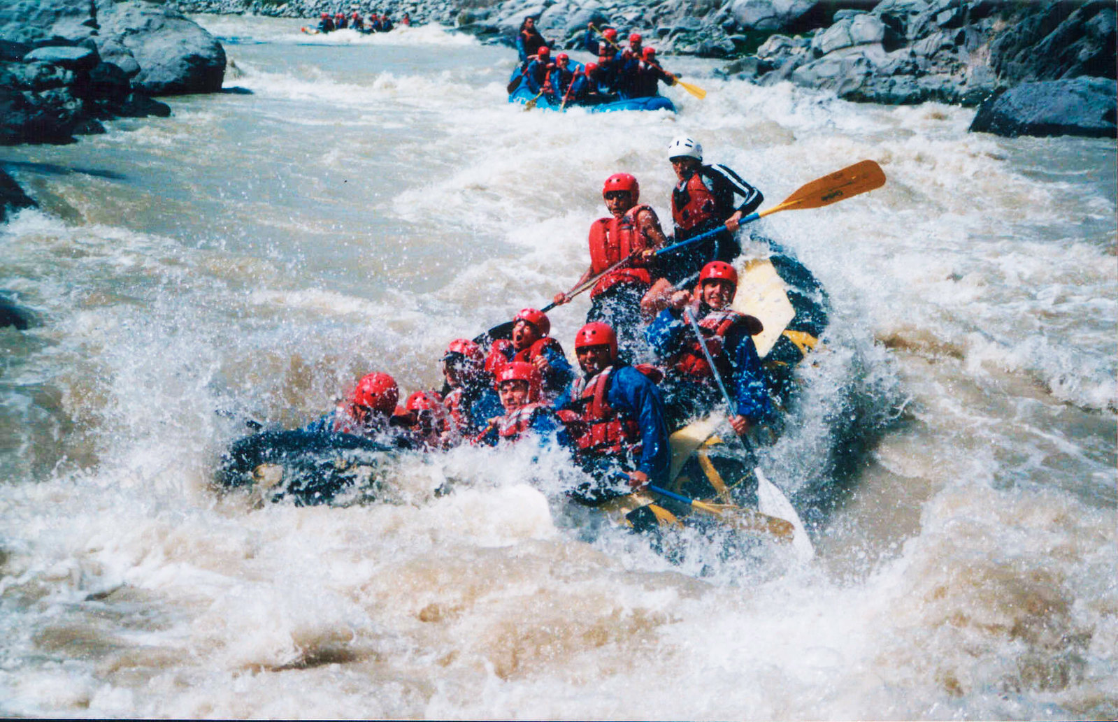rafting maipo river
