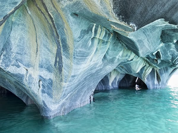 marble cave chile