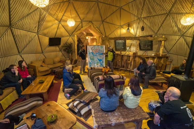 Community Domes at EcoCamp