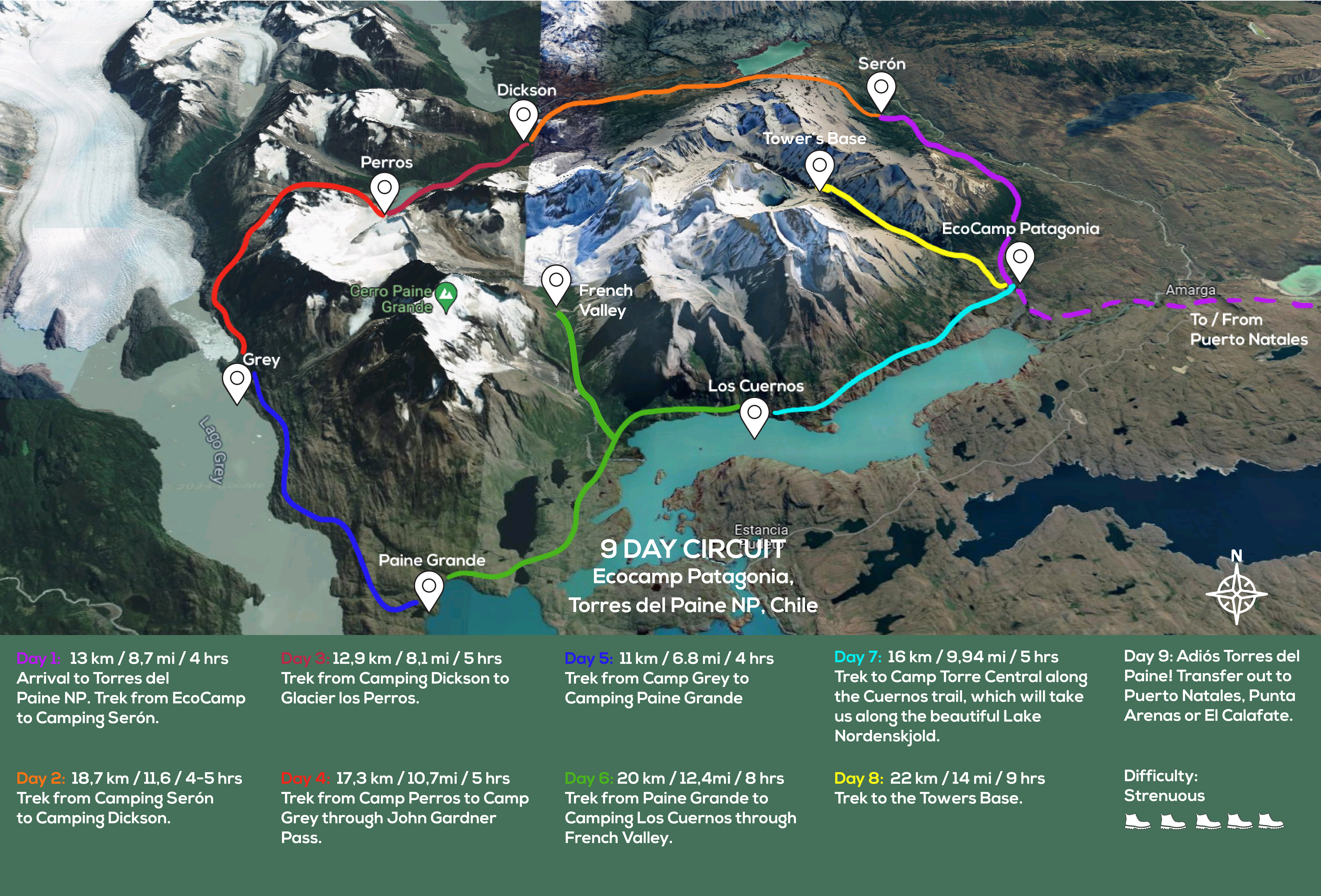 Enlarged Map