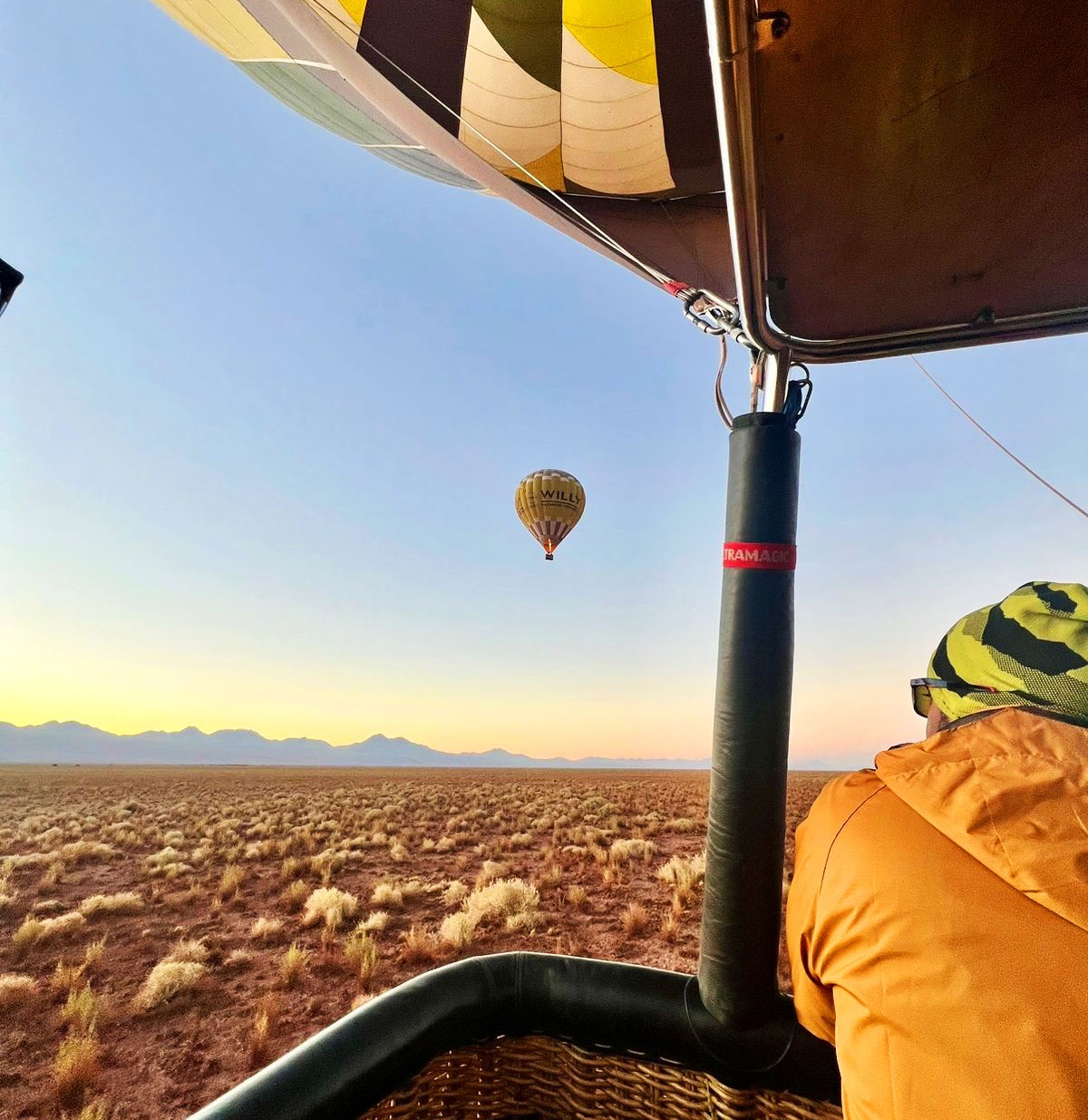 Paseo en globo al amanecer sobre Atacama - Cascada Expediciones